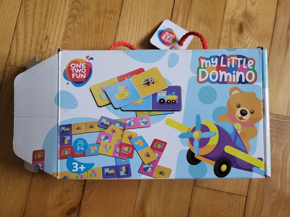 Domino, pojazdy dla dzieci