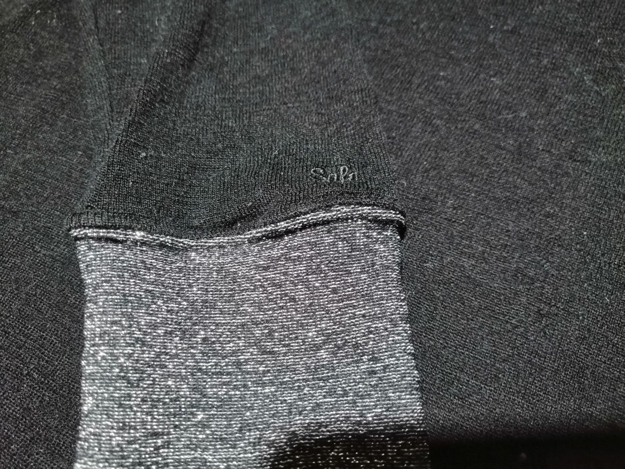 Safa mięciutka bluzka 80 %wełna 20 %jedwab w rozmiarze XL