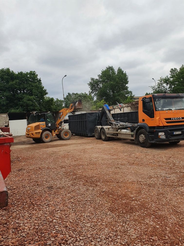 Kontener wywóz śmieci gruzu złom kontenery od 38m3 -1m3 big-bag.
