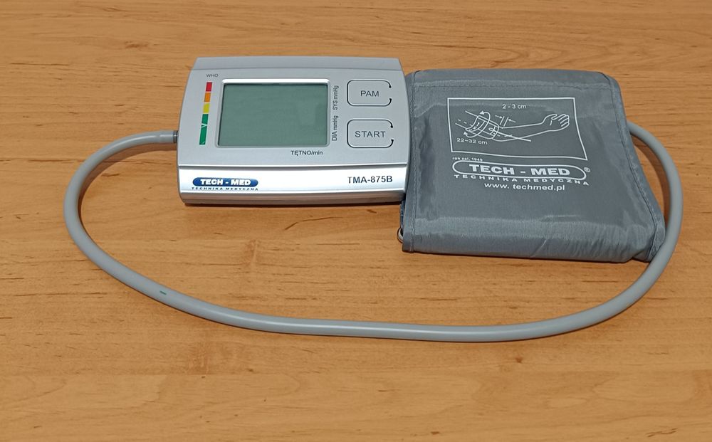 Automatyczny ciśnieniomierz naramienny marki Tech-Med TMA-875B