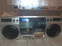 Boombox retro : kaseta, CD, USB, BT
