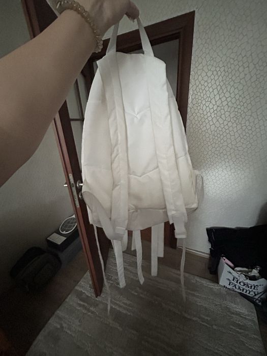 рюкзак с лентами белый