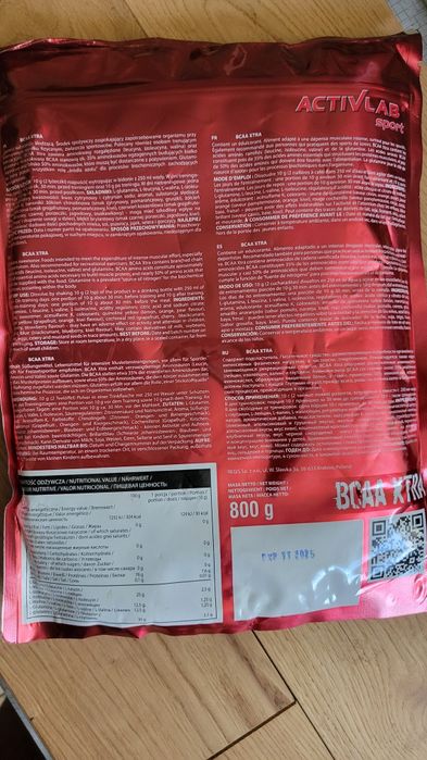 Activlab BCAA XTRA  aminokwasy  800g