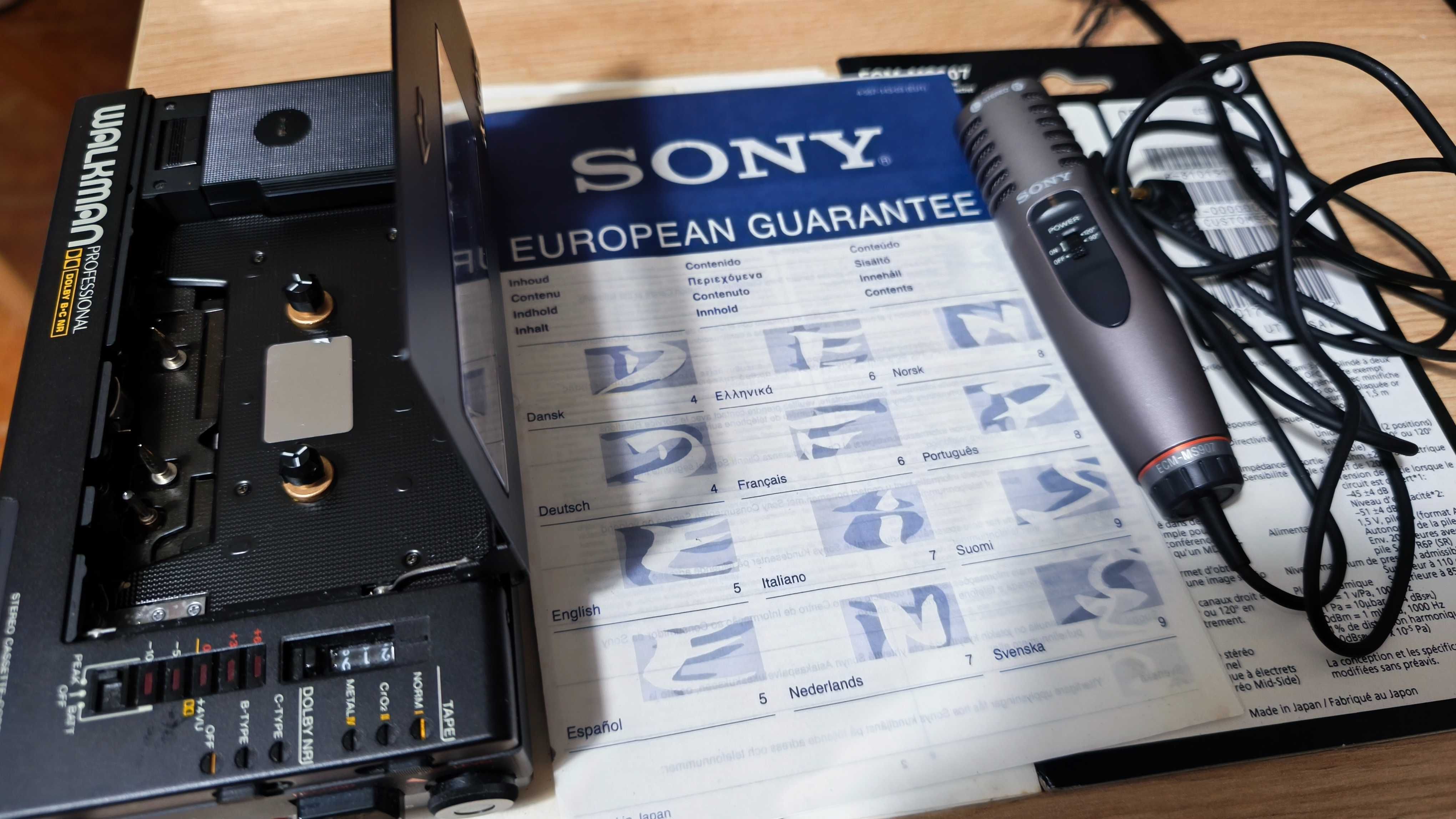 Walkman Professional Sony WM-D6C