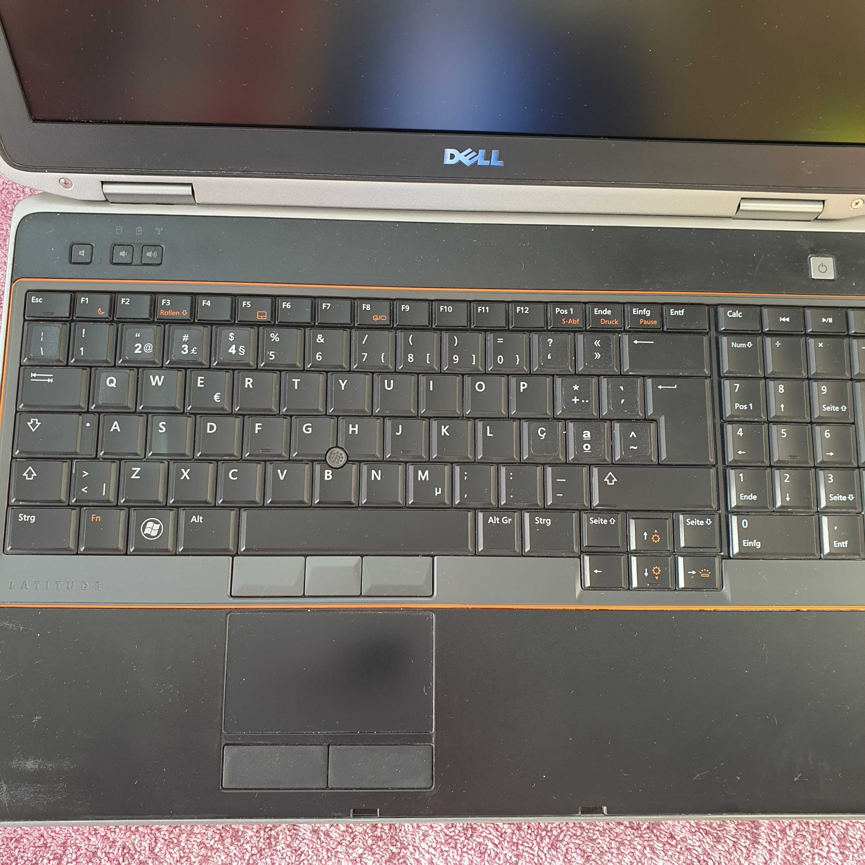 Dell E6520 processador i5-2520, memória 8gb, disco sata 500gb