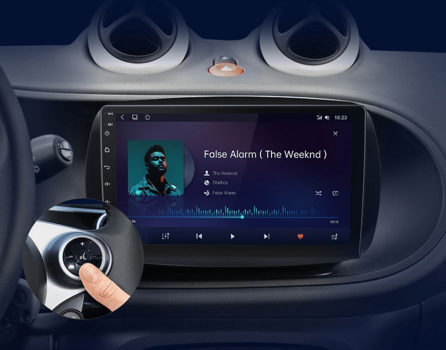 Radio nawigacja Mercedes Benz Smart 2016 Carplay Android 8GB 256GB