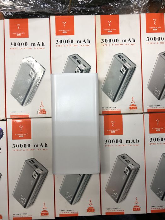 Павербанк 30 тис  мАч , пауербанк на 30000 мАч