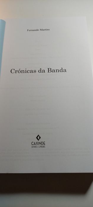 Crónicas da Banda - Fernando Martins (2017)