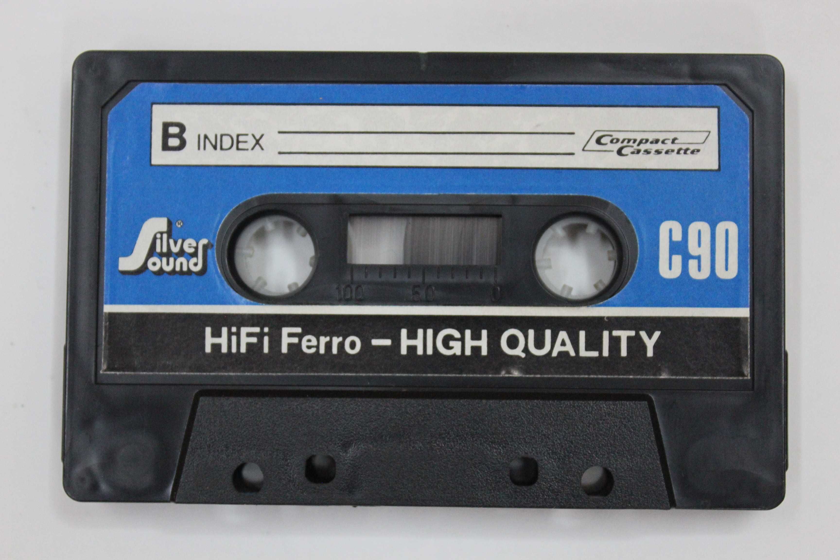 Аудиокассета кассета SILVER SOUND C-90 Hi-Fi Ferro / compact cassette