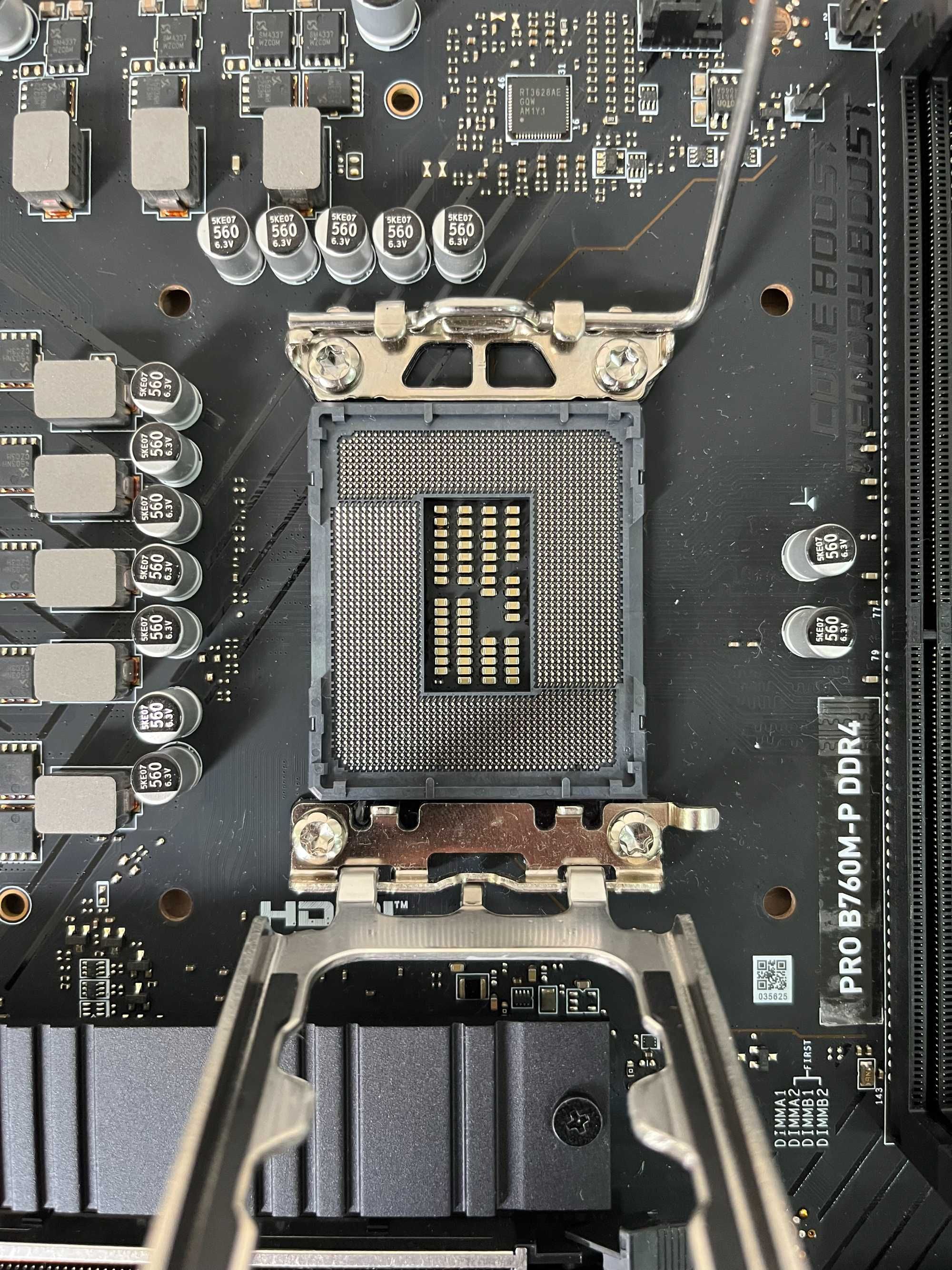 Материнская плата MSI PRO B760M-P DDR4 s1700 Core i7 i9 Support