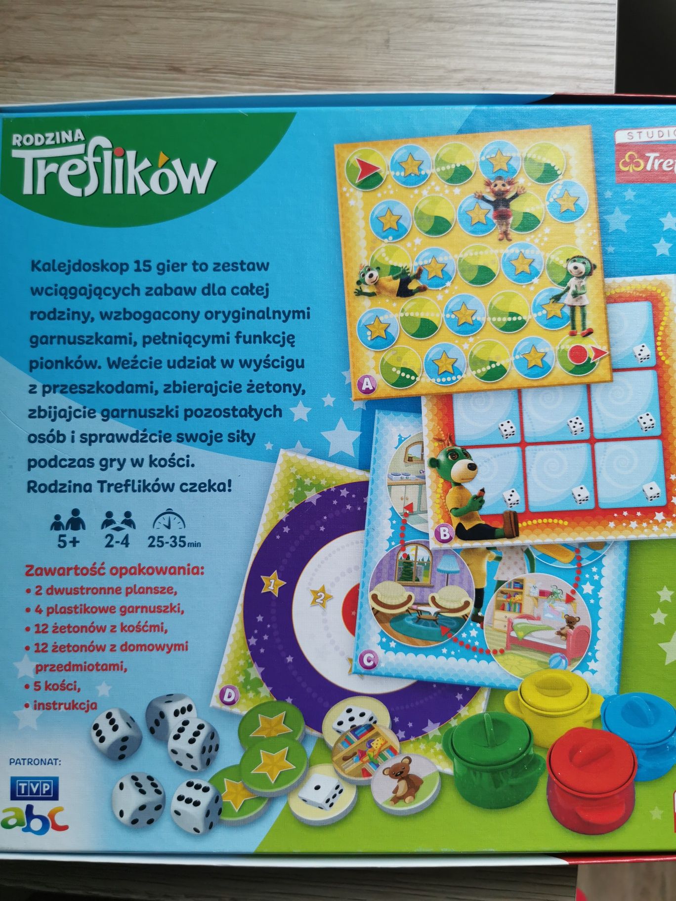 15 gier, Gry dla dzieci, planszowe gry