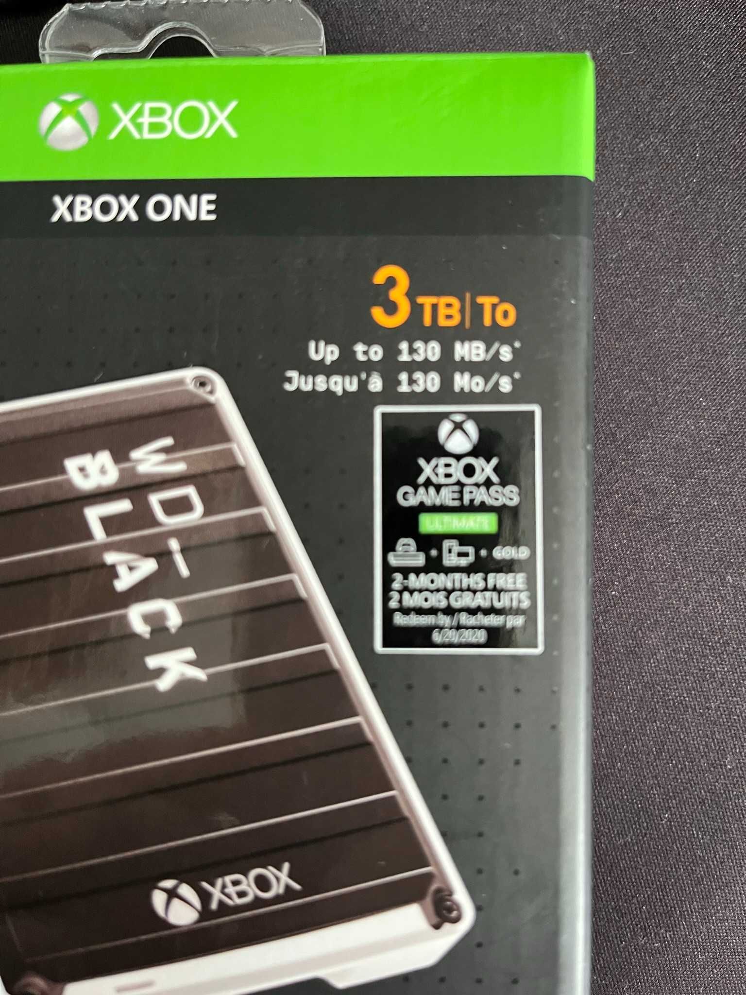 Nowy ! Nigdy nie używany dysk WD BLACK P10 One 3TB edycja dla Xbox One