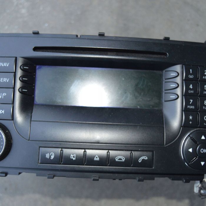 mercedes-benz w203 lift kombi panel radio odtwarzacz cd dvd gps a20387