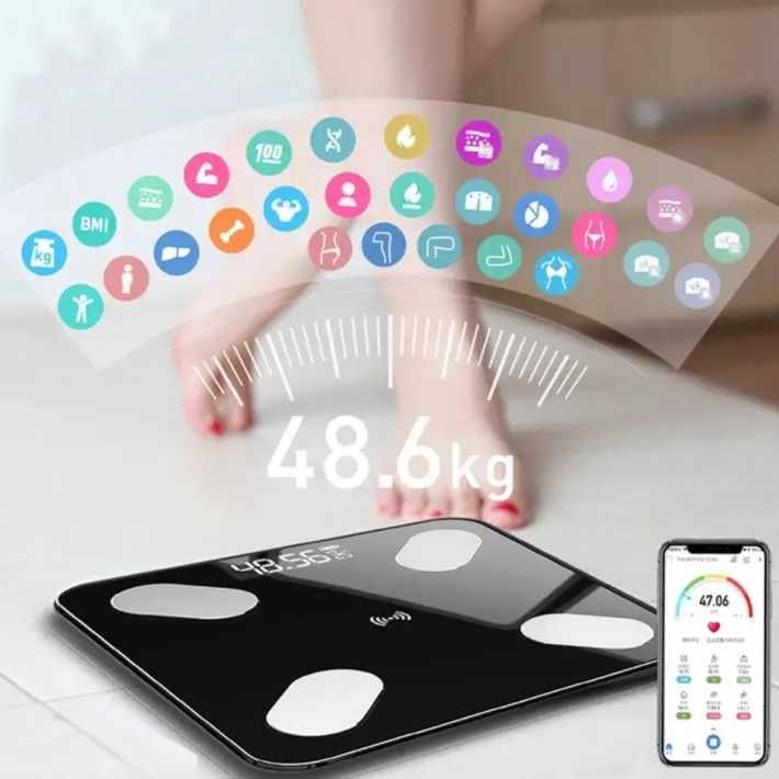 Умные фитнес весы с приложением, Bluetooth