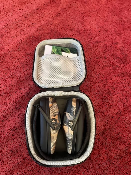 Тактические  наушники ZOHAN  054 для  + кейс для хранения наушников