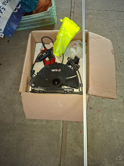 Piła do cięcia betonu Yato tarcza 350mm + prowadnica