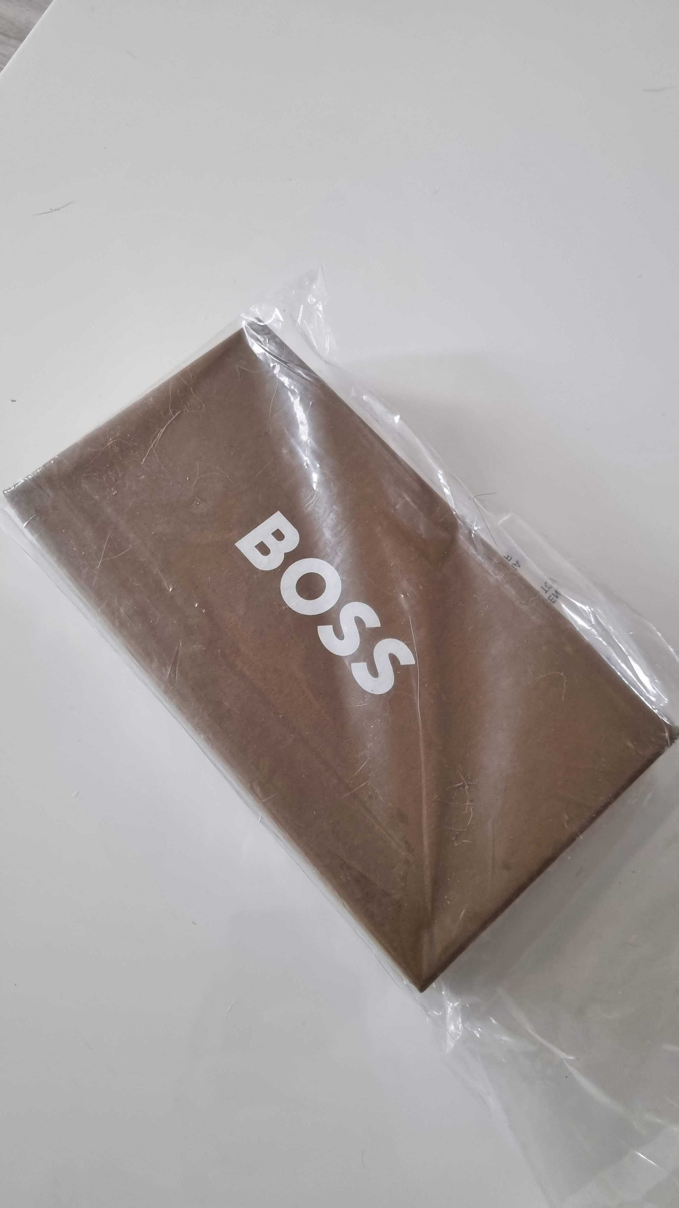 Hugo Boss Addison Portfel eleganckie pudełko, Czarny, damski, prezent