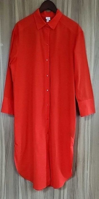 Нова сукня-сорочка H&M червоного коліру, розмір M/L/XL