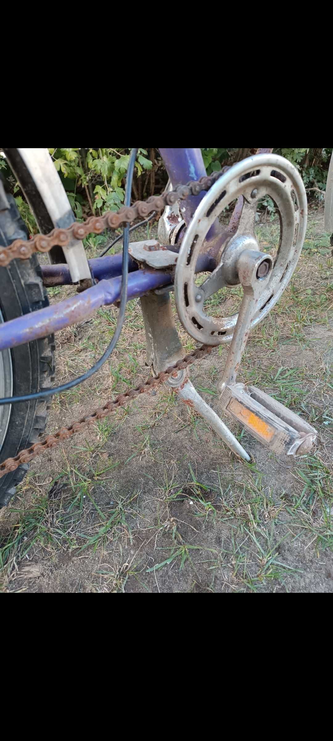 jubilat 2 rower PRL retro składak stary 24 cale przerzutki