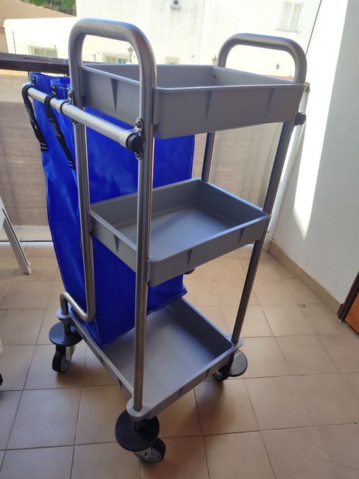 Carro de limpeza inox