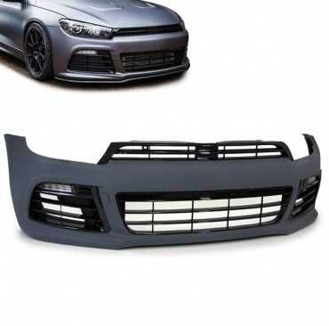 Para-choque frontal para VW Scirocco 3 com luzes diurnas de LED Look R
