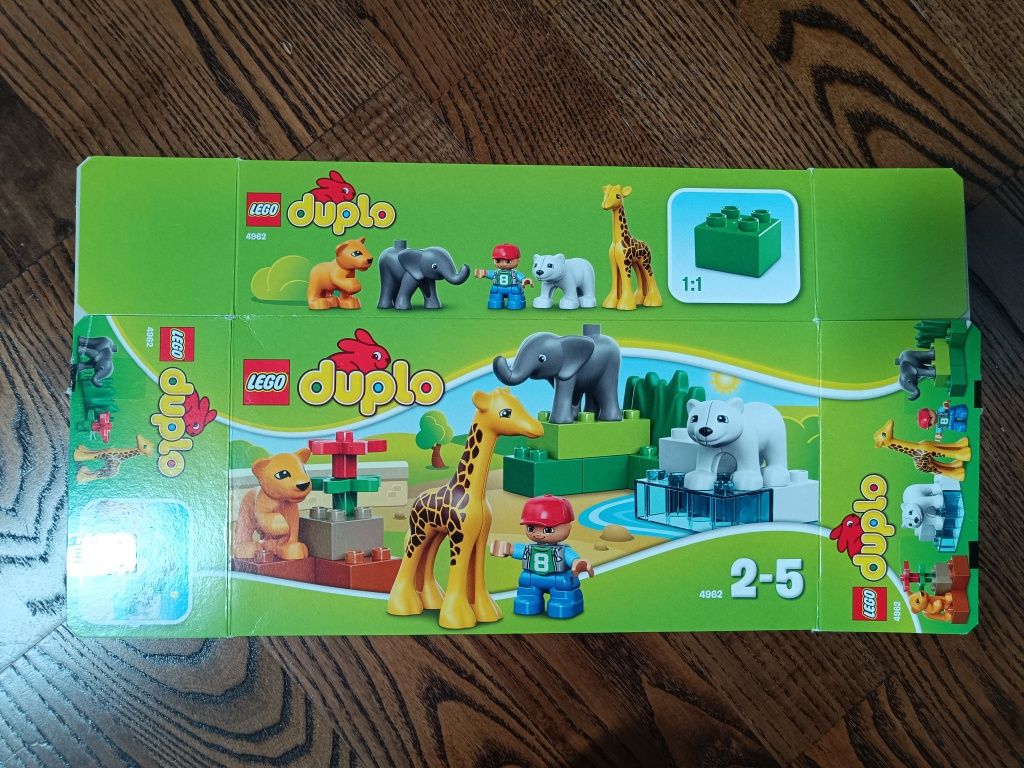 LEGO DUPLO 4962 małe zoo