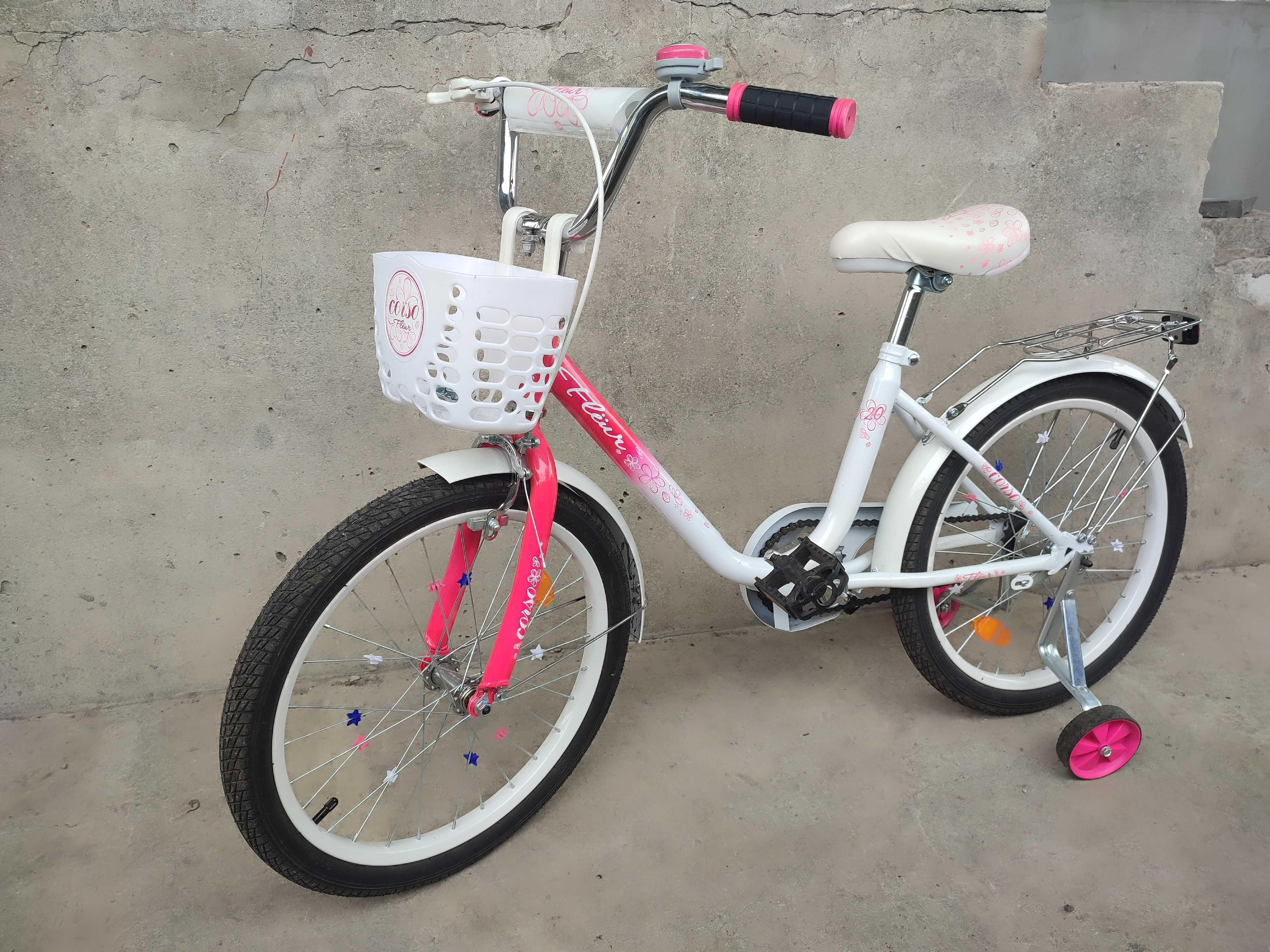 Велосипед для дівчинки, як новий, колеса 20 дюймів