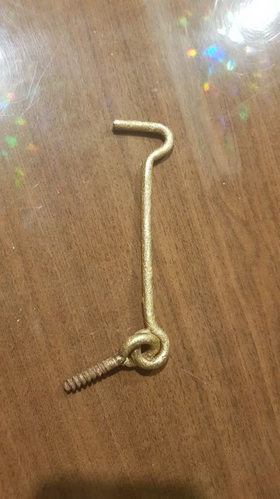 Skobel retro stare złoto vintage