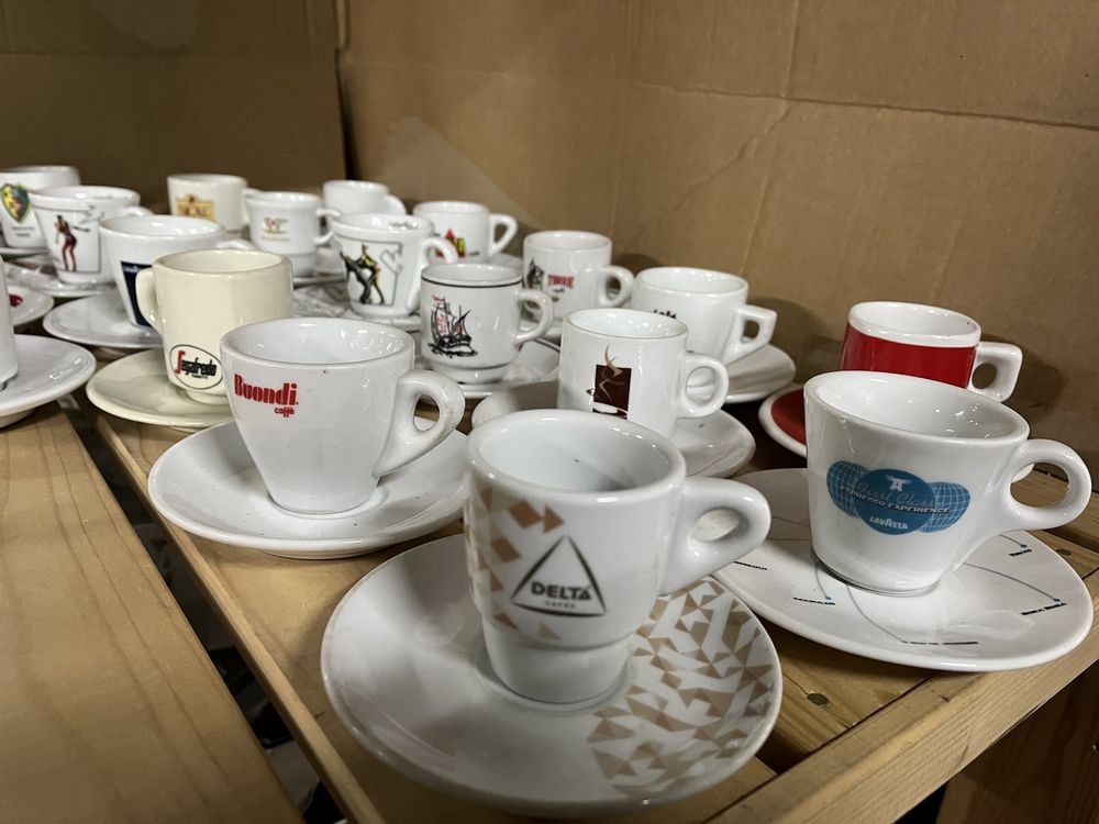 Chavenas de café conjunto de 20 unidades para colecionadores