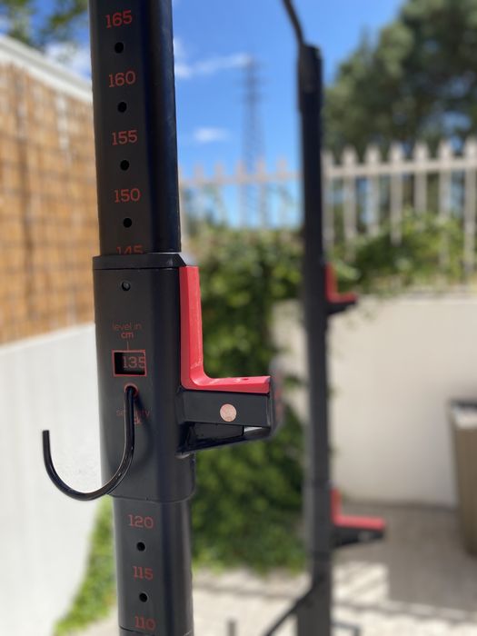 Rack de musculação reforçado