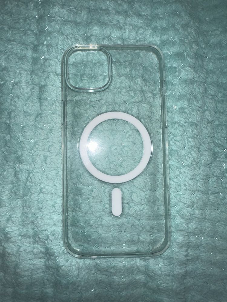 Чехол на Apple iphone 15 plus прозрачный