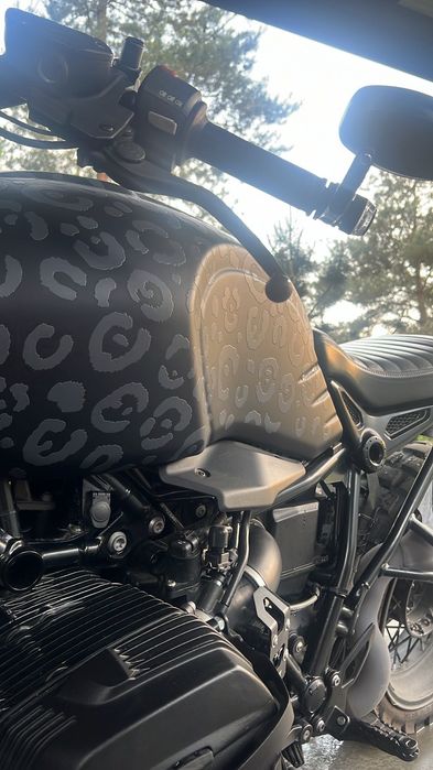 BMW R nineT – All Black Panther – Custom 2016, 1200cm3 SCRAMBLER