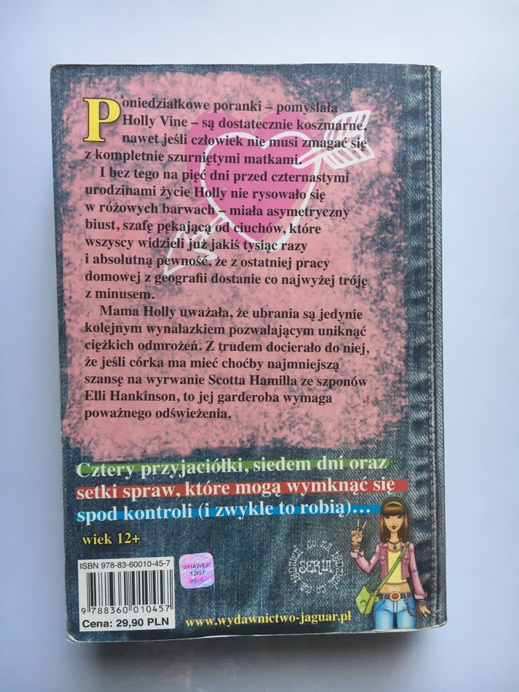 Co za tydzien! 1 Rosie Rushton dla nastolatek