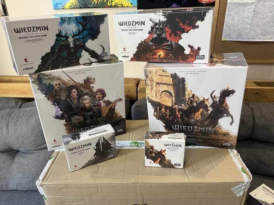 Wiedzmin sciezka przeznaczenia. All in + Geralt na plotce