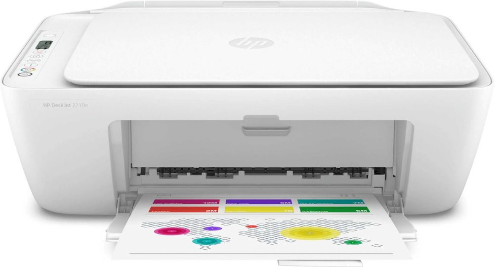Drukarka HP DeskJet 2710e Druk w kolorze - Wi-Fi - bez farby