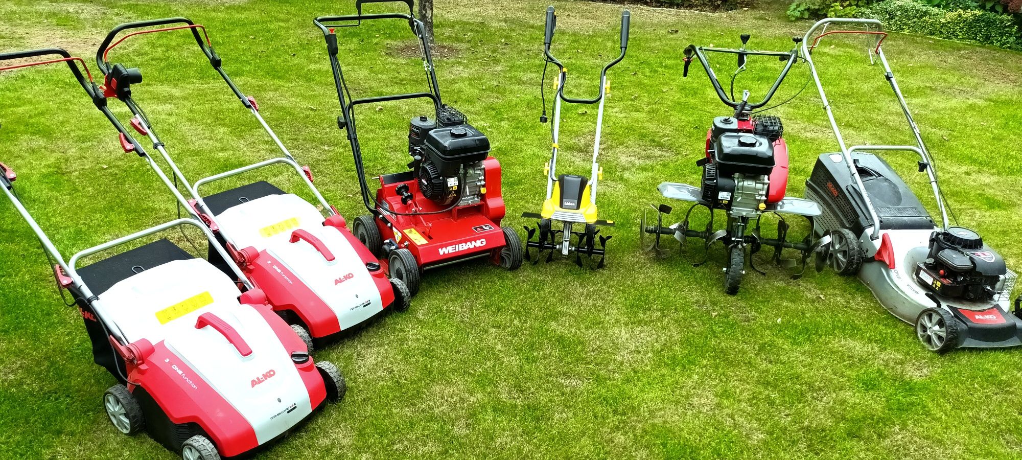 Walec + siewnik, posypywarka, aerator,osuszacz,niwelator, myjka.