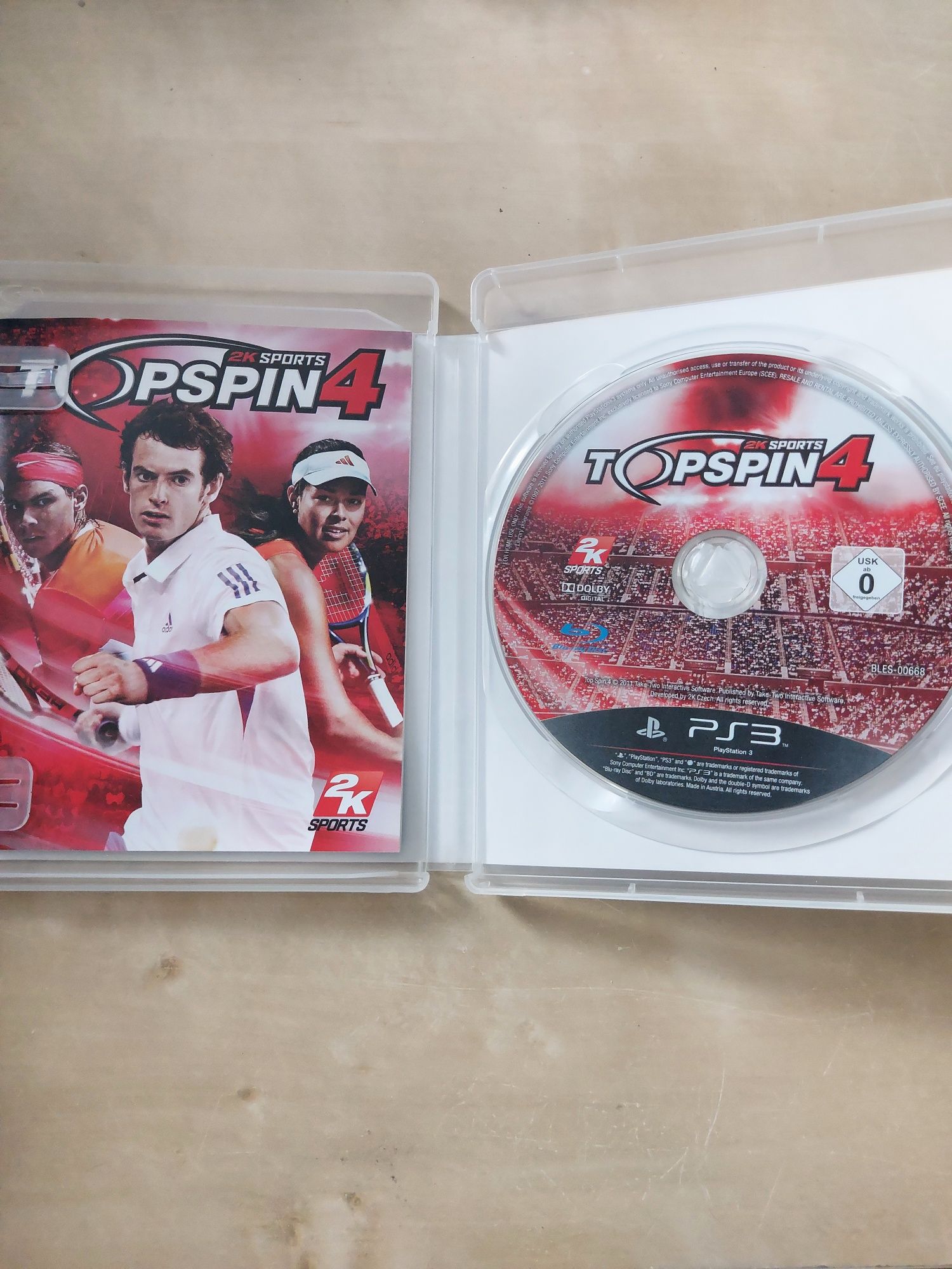 Top Spin 4 PS3 Move tenis ziemny wielki szlem kariera King ofthe court
