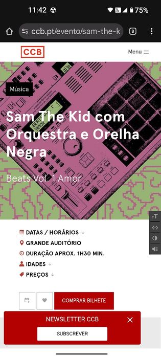 Sam The Kid com Orquestra e Orelha Negra
