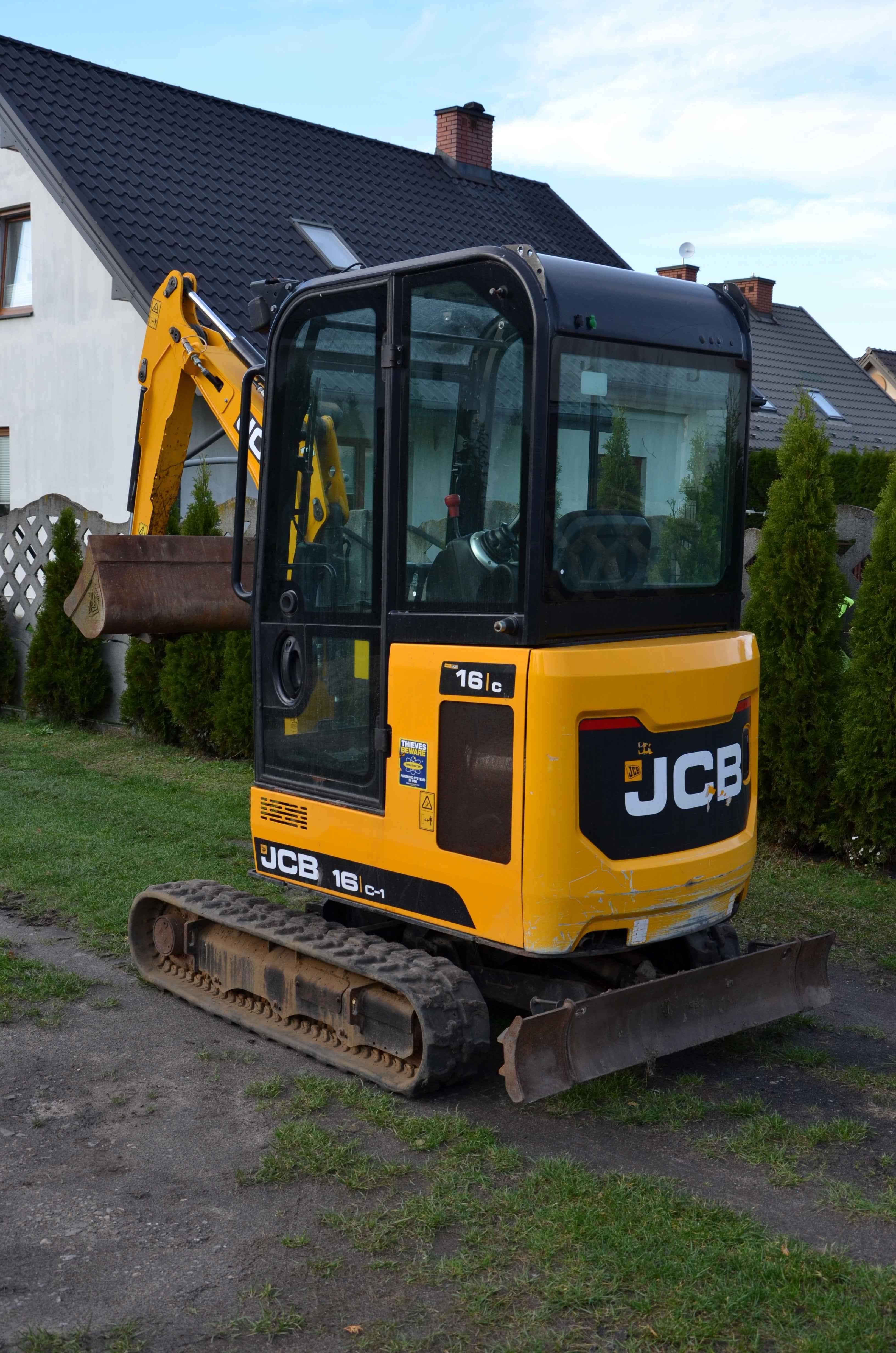 Mini koparka JCB 16-C