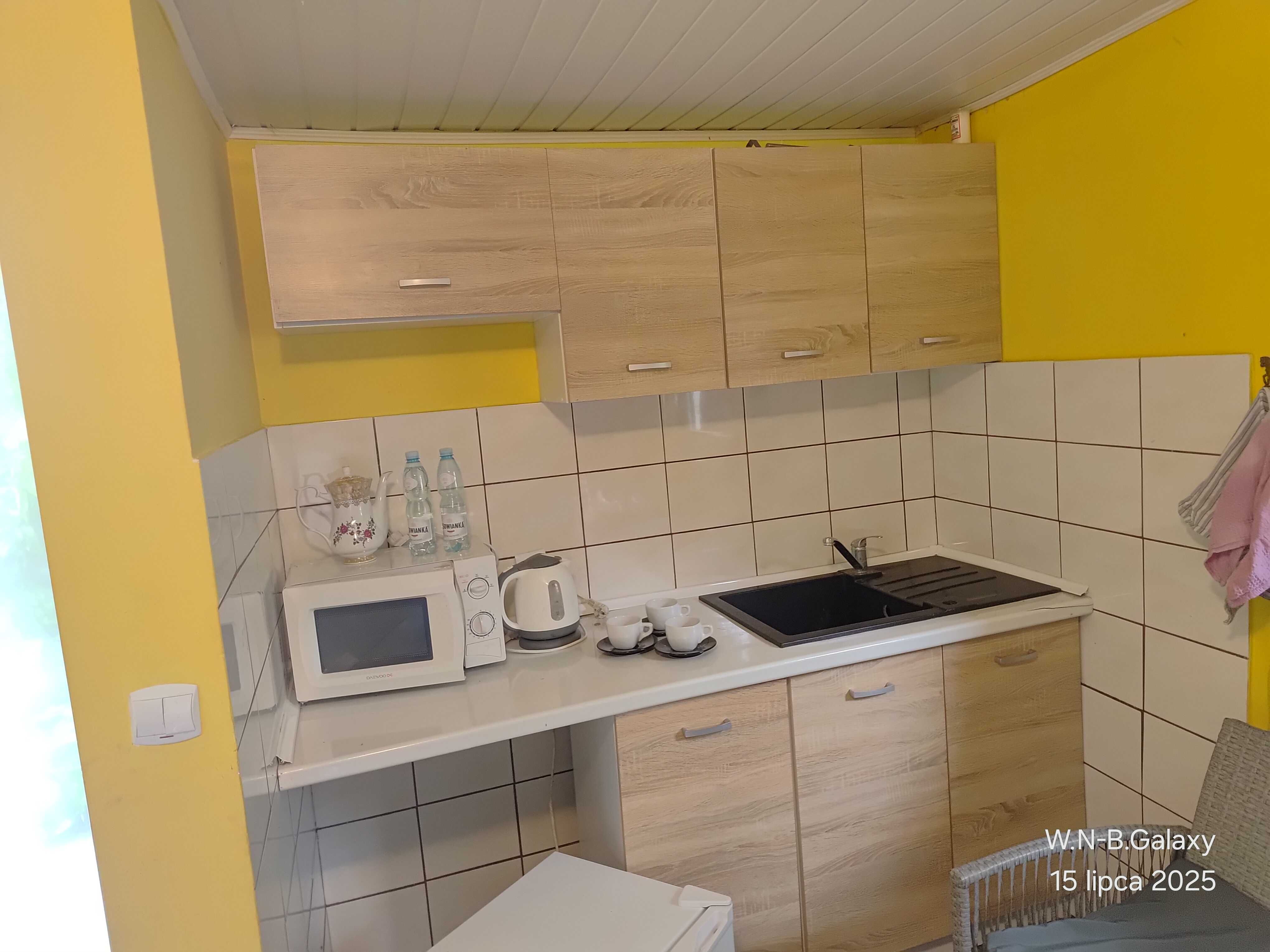 Zadbana działka ROD z domkiem w Żninie nad jeziorem