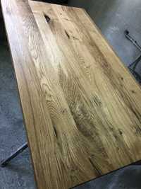Blat debowy Drewniany 110x60x4,5 Rustykalny Styl Loft stolik Kawowy