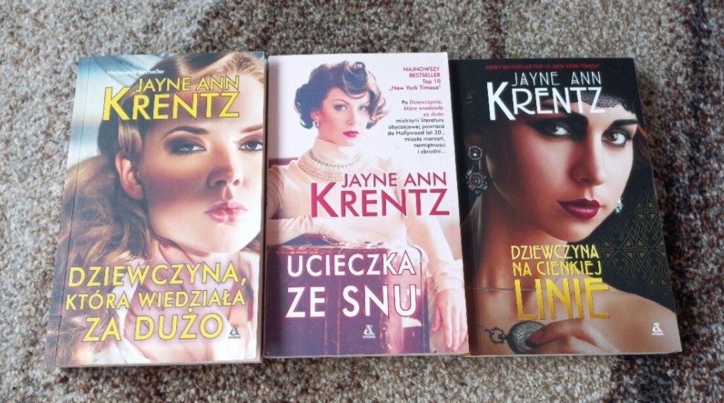 Ucieczka ze snu Dziewczyna która wiedziała za dużo Jayne Ann Krentz