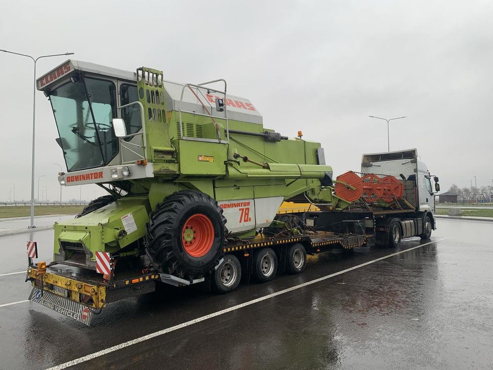 Комбайн зернозбиральний Claas Dominator 78s. Клас Домінатор 78 с