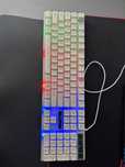 Klawiatura RGB biała