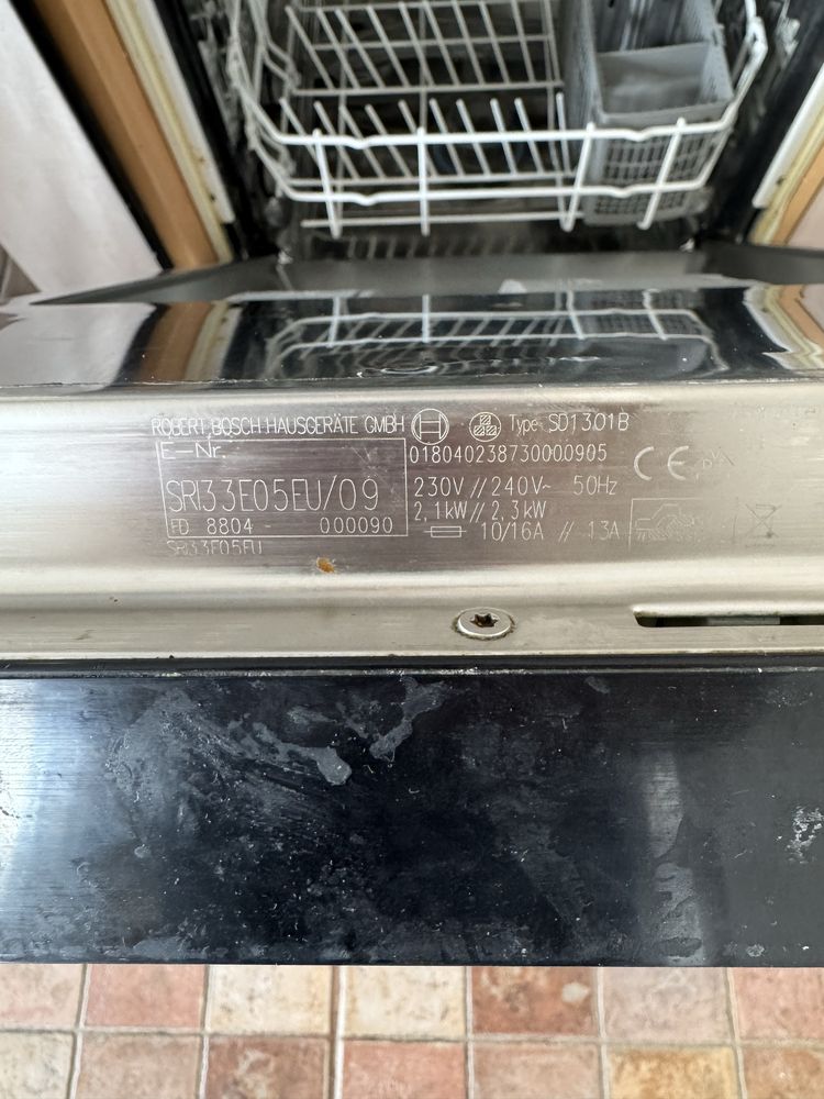 Терміново! Посудомийна машина bosch SRI 33E05 EU