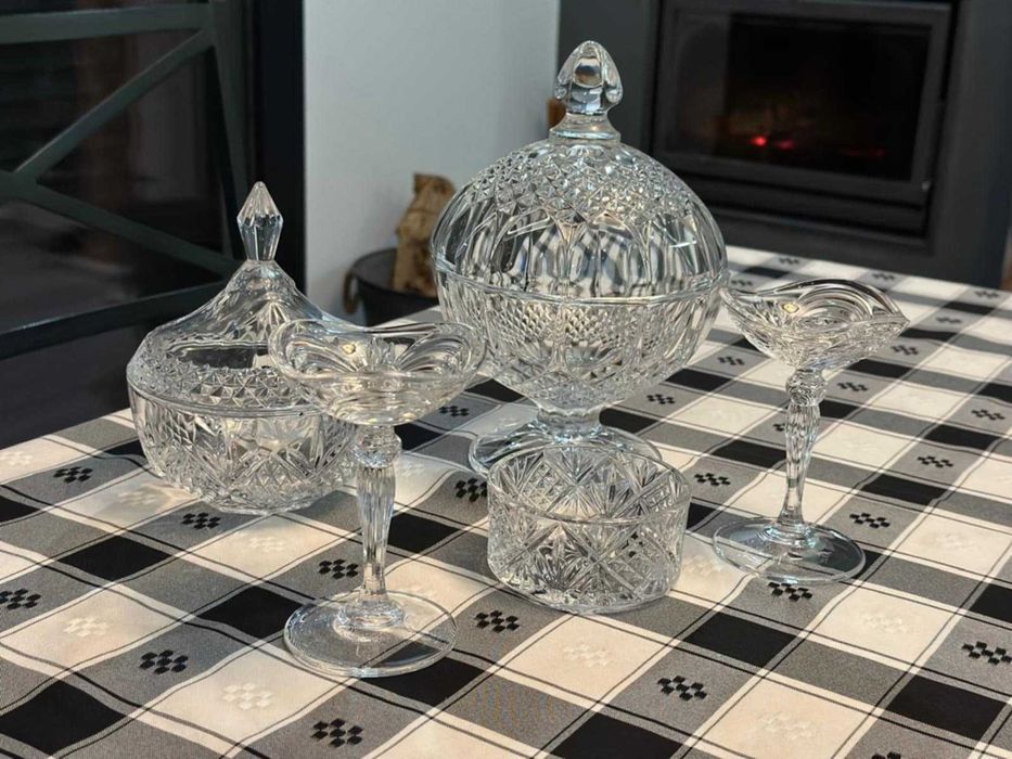 Vendo conjunto de peças Cristal D`Arques: peças como novas!