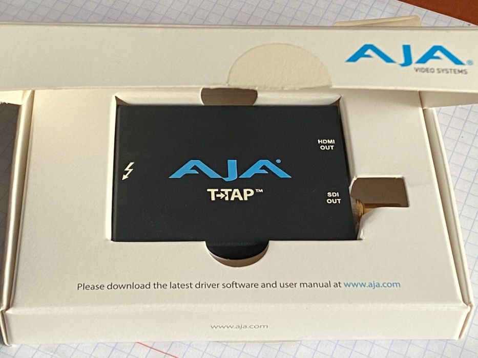 AJA T-TAP  10-bitowe, SD, HD i 2K -Thunderbolt HDMI /SDI