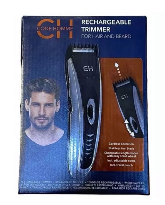 Акумуляторний тример Code Homme чорний