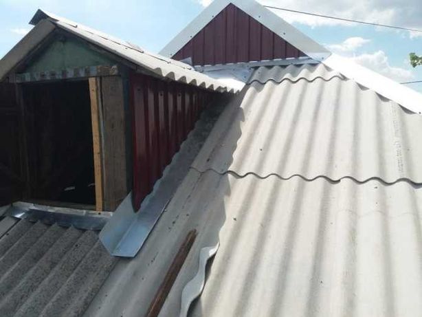 Перекриття та ремонт даху заміна коньків водостоків покраска крыш