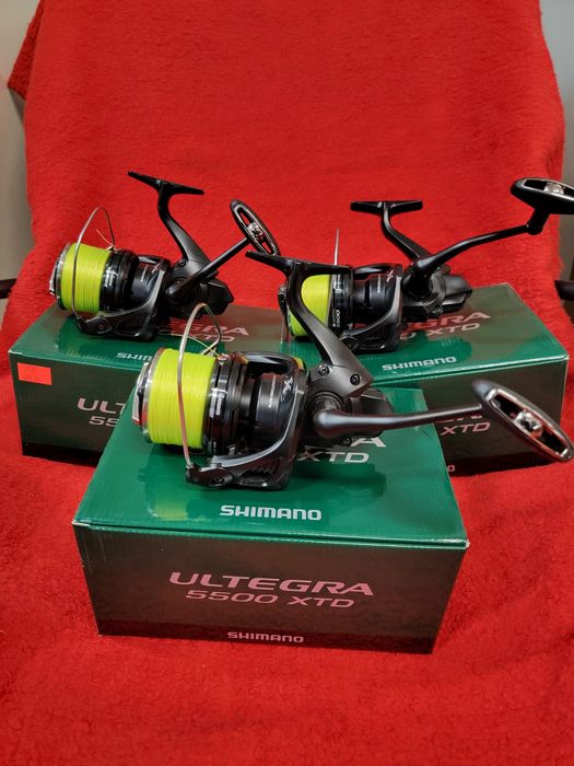 Kołowrotki 3x Shimano Ultegra 5500XTD